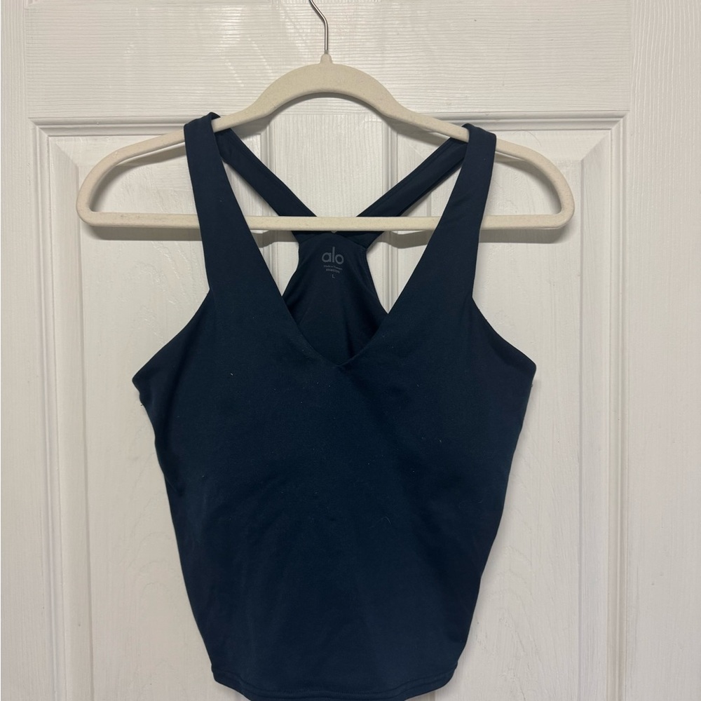 ALO Yoga Navy Tank Top
